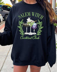 Salem Witchy Graphic Fleece Sweatshirts