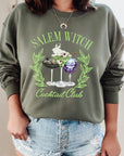 Salem Witchy Graphic Fleece Sweatshirts