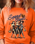 Halloween Squad Ghouls Graphic Fleece Sweatshirts