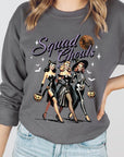 Halloween Squad Ghouls Graphic Fleece Sweatshirts