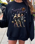 Halloween Squad Ghouls Graphic Fleece Sweatshirts