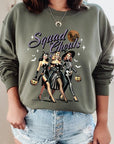 Halloween Squad Ghouls Graphic Fleece Sweatshirts