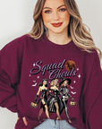 Halloween Squad Ghouls Graphic Fleece Sweatshirts