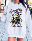 Halloween Squad Ghouls Graphic Fleece Sweatshirts