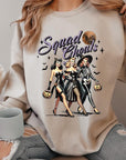 Halloween Squad Ghouls Graphic Fleece Sweatshirts