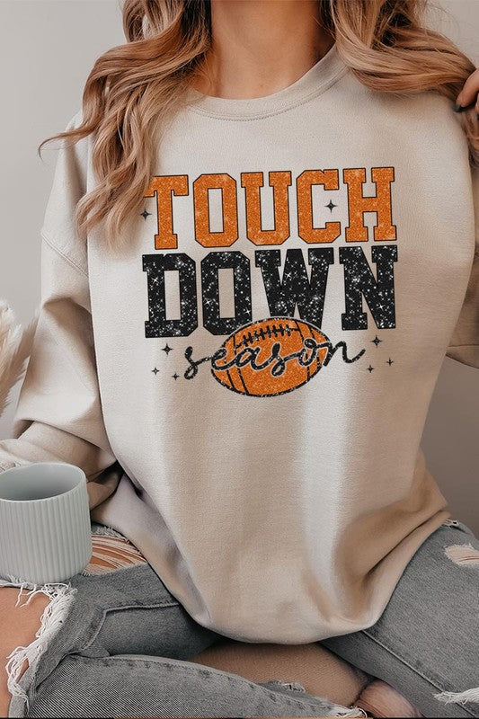 Touchdown Season Graphic Fleece Sweatshirts