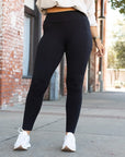 Black FULL LENGTH Leggings with POCKETS