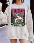 Wild West Cowboy Graphic Fleece Sweatshirts