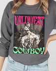 Wild West Cowboy Graphic Fleece Sweatshirts