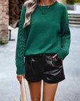 Cable Knit Sleeve sweater