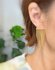 Cascade Draping Earrings