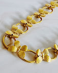 Vintage Butterfly Linked Necklace