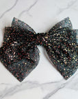 Shimmer Lover Bow Hair Clip