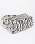 Fringe Rhinestone Curtain Handle Clutch Bag