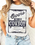 Coors Rodeo Cowboy Graphic Tee