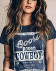 Coors Rodeo Cowboy Graphic Tee