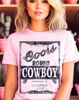 Coors Rodeo Cowboy Graphic Tee