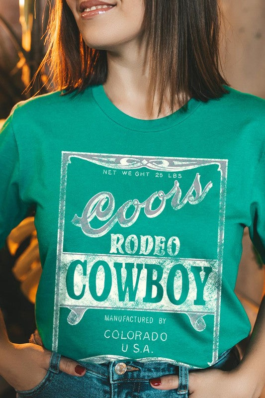 Coors Rodeo Cowboy Graphic Tee