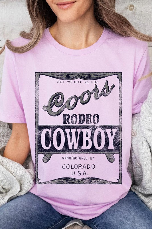 Coors Rodeo Cowboy Graphic Tee