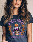 Hocus Pocus I Need Coffee To Focus Graphic Tee