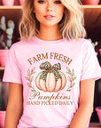 Farm Fresh Pumpkins Graphic Tee