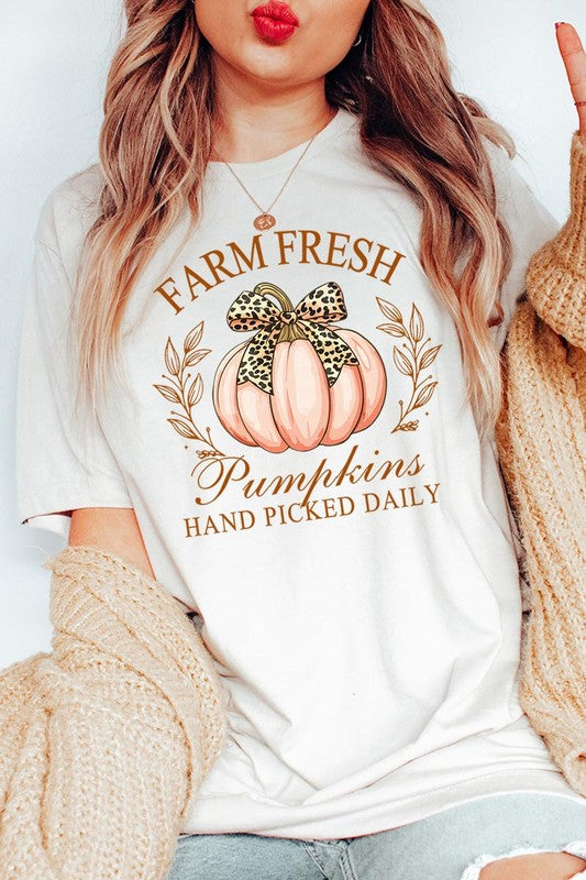 Farm Fresh Pumpkins Graphic Tee