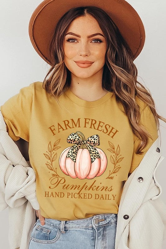 Farm Fresh Pumpkins Graphic Tee