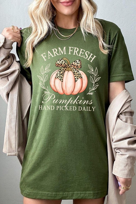 Farm Fresh Pumpkins Graphic Tee