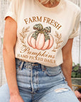 Farm Fresh Pumpkins Graphic Tee