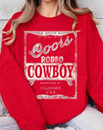 Coors Rodeo Cowboy Graphic Fleece Sweatshirts