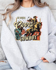 Coors Cowboy Graphic Fleece Sweatshirts