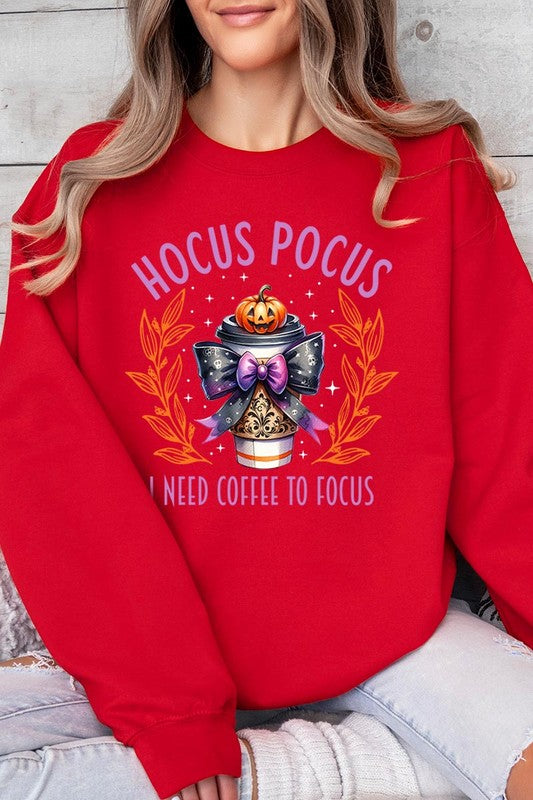 Hocus Pocus Graphic Fleece Sweatshirts