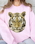 Tiger Graphic Fleece Sweatshirts