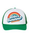 Beer and Sunshine The Only BS I Need Foam Trucker Hat