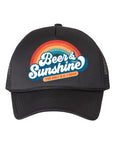 Beer and Sunshine The Only BS I Need Foam Trucker Hat