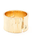 Oversize Texture Statement Bangle