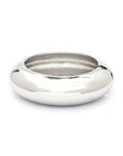 Polished Statement Hinged Bangle