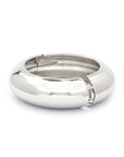 Polished Statement Hinged Bangle