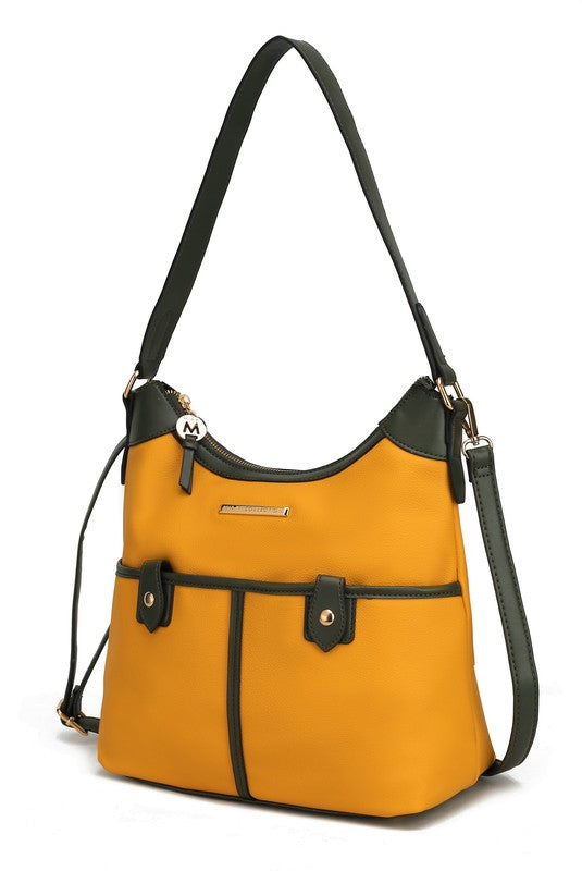 MKF Harper Vegan Leather Shoulder Bag by Mia K