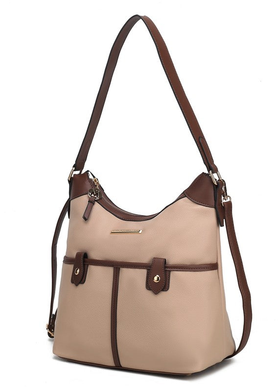 MKF Harper Vegan Leather Shoulder Bag by Mia K