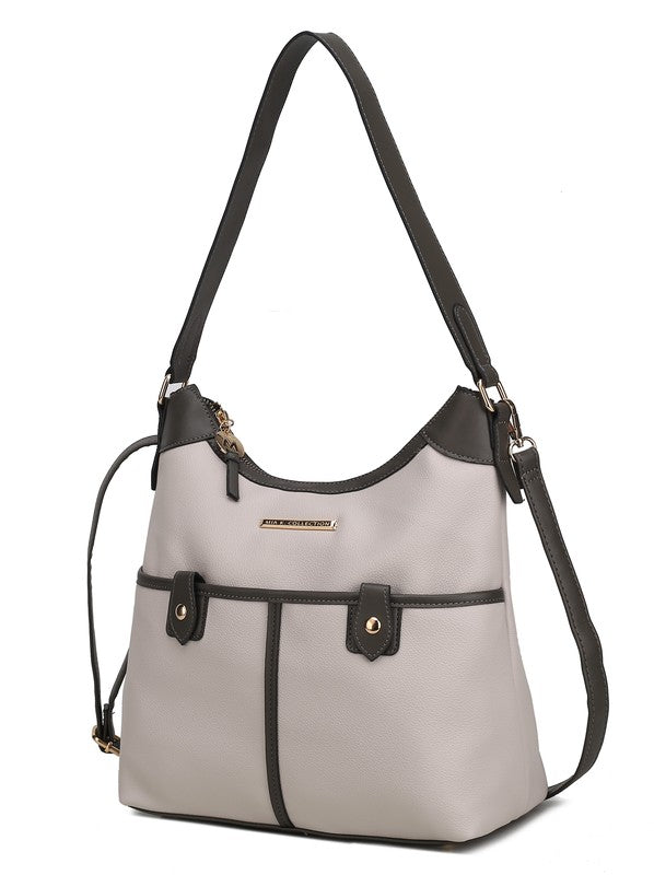 MKF Harper Vegan Leather Shoulder Bag by Mia K