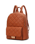 MKF Dimitria Quilted  Women  Backpack by Mia K