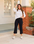 Julia Rose The Gabriella - High Waisted Gaucho Pants