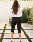 Julia Rose The Chelsea Athleisure CAPRI Leggings