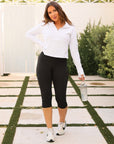 Julia Rose The Chelsea Athleisure CAPRI Leggings