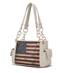 MKF Alaina Women's Flag Shoulder Bag by Mia K