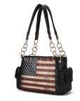 MKF Alaina Women's Flag Shoulder Bag by Mia K