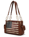 MKF Alaina Women's Flag Shoulder Bag by Mia K