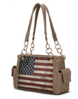 MKF Alaina Women's Flag Shoulder Bag by Mia K