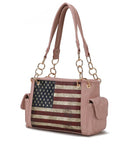 MKF Alaina Women's Flag Shoulder Bag by Mia K